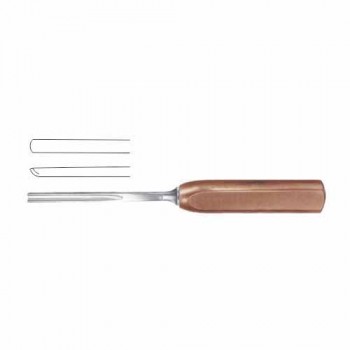 FiberGrip™ Lexer Bone Gouge Stainless Steel, 25 cm - 9 3/4" Blade Width 15 mm